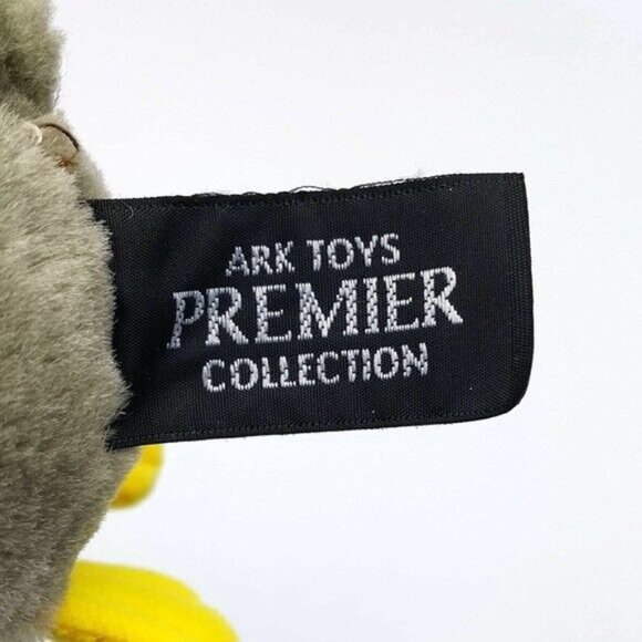 Ark Toys Realistic Mallard Duck Plush Gray Green 6" Premier Collect Yellow Feet - Picture 8 of 10